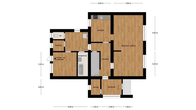 Prodej rodinného domu, Lanškroun, Lidická, 148 m2