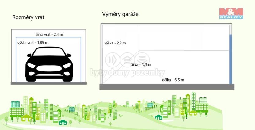 Prodej garáže, Horní Suchá, 27 m2