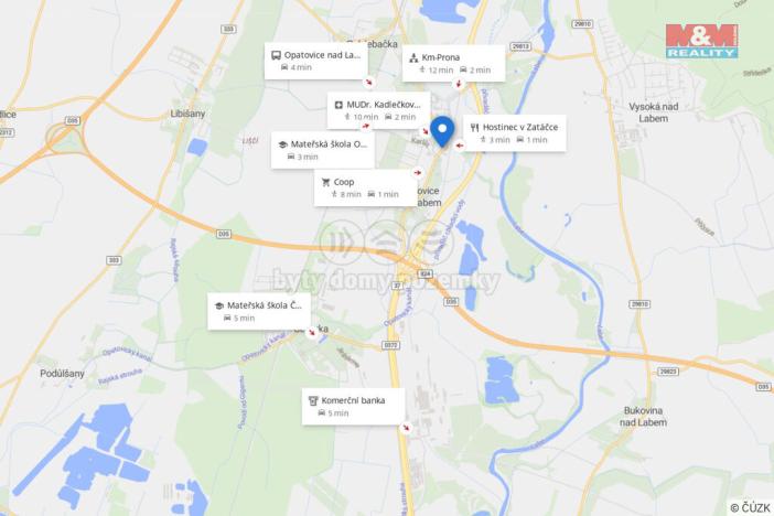 Prodej restaurace, Opatovice nad Labem, Pardubická, 620 m2