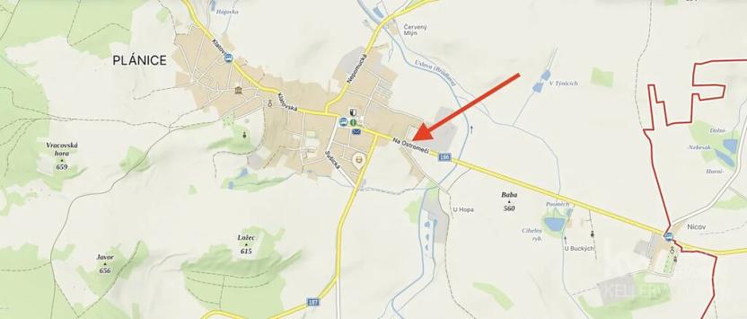 Prodej pozemku pro bydlení, Plánice, 1000 m2