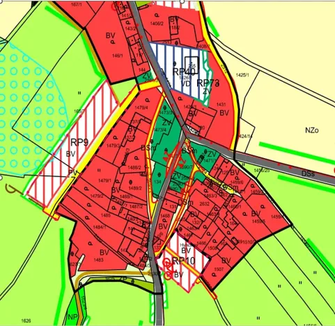 Prodej pozemku pro bydlení, Hynčina, 1406 m2