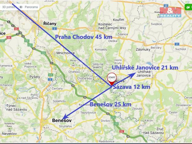 Prodej chaty, Sázava, 20 m2