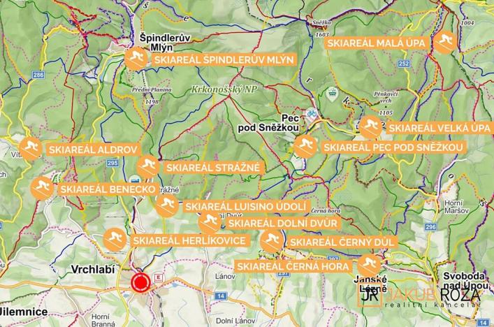 Prodej rodinného domu, Vrchlabí, Lidická, 238 m2