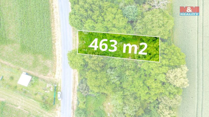 Prodej zahrady, Kokory, 463 m2