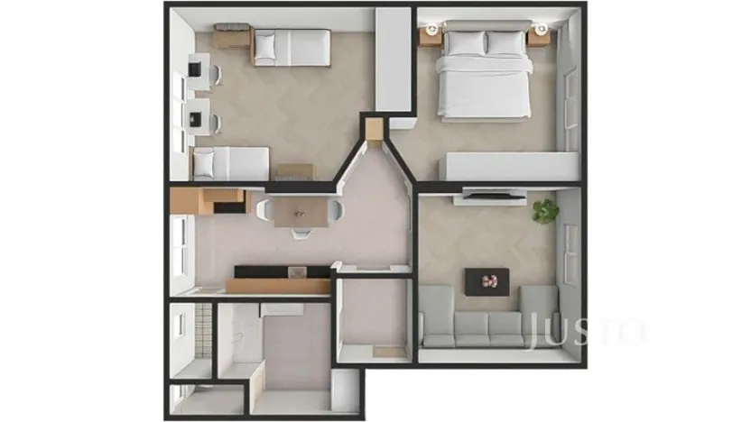 Prodej bytu 3+1, Písek, Za Pazdernou, 74 m2