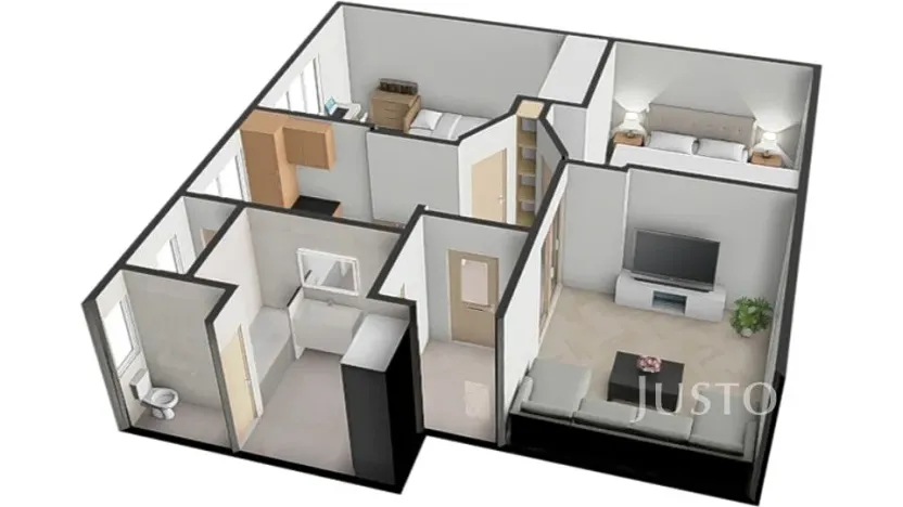 Prodej bytu 3+1, Písek, Za Pazdernou, 74 m2