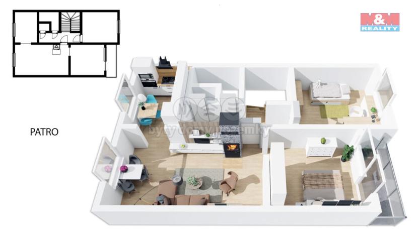 Prodej rodinného domu, Hradec Králové - Plotiště nad Labem, Zahrádkářská, 110 m2