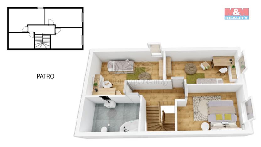 Prodej rodinného domu, Slatina, 128 m2