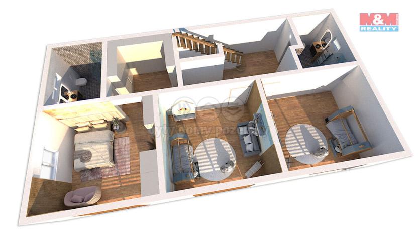 Prodej rodinného domu, Jince, 160 m2