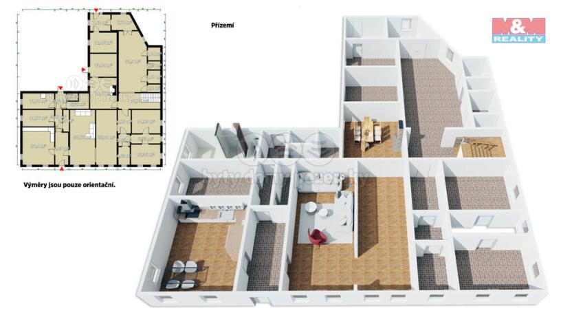 Prodej činžovního domu, Jáchymov - Suchá, 800 m2