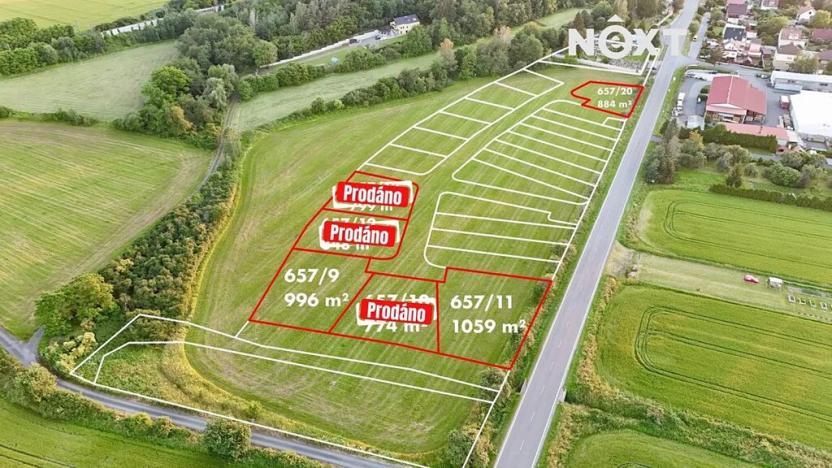 Prodej pozemku pro bydlení, Kozolupy, 884 m2