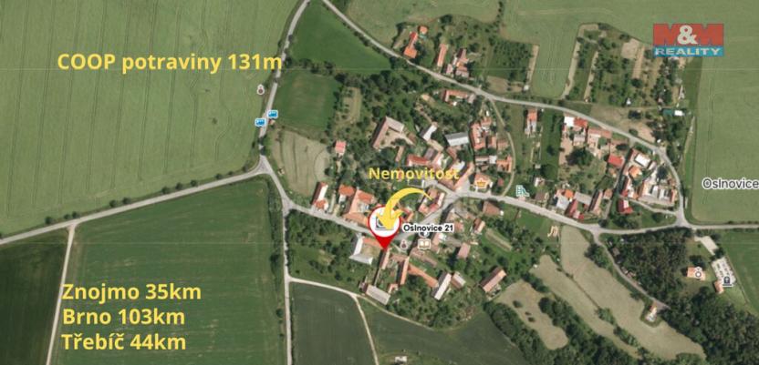 Prodej zemědělské usedlosti, Oslnovice, 180 m2