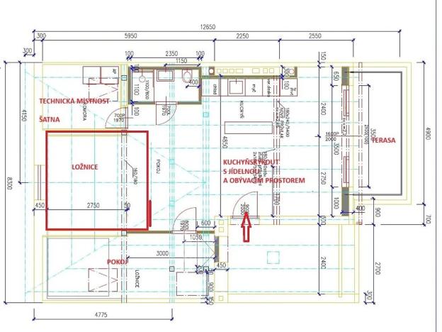 Pronájem bytu 3+kk, Praha - Břevnov, 8. listopadu, 81 m2