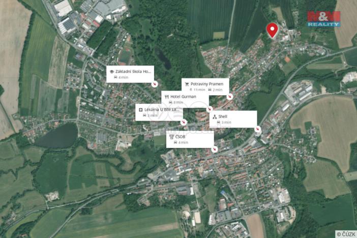 Prodej pozemku pro bydlení, Horšovský Týn - Plzeňské Předměstí, 1261 m2