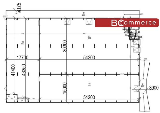 Pronájem skladu, Břeclav, Mládežnická, 793 m2