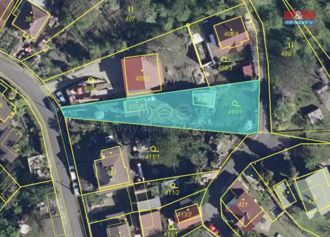 Prodej zahrady, Ústí nad Labem, Žitná, 652 m2