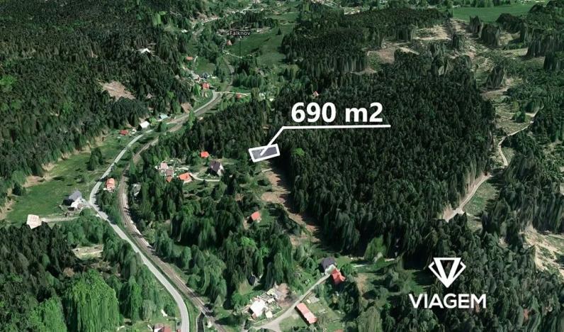 Prodej zahrady, Kytlice, 690 m2
