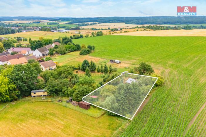 Prodej pozemku pro bydlení, Zemětice - Chalupy, 1160 m2