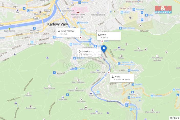 Prodej bytu 4+1, Karlovy Vary, Ondřejská, 79 m2