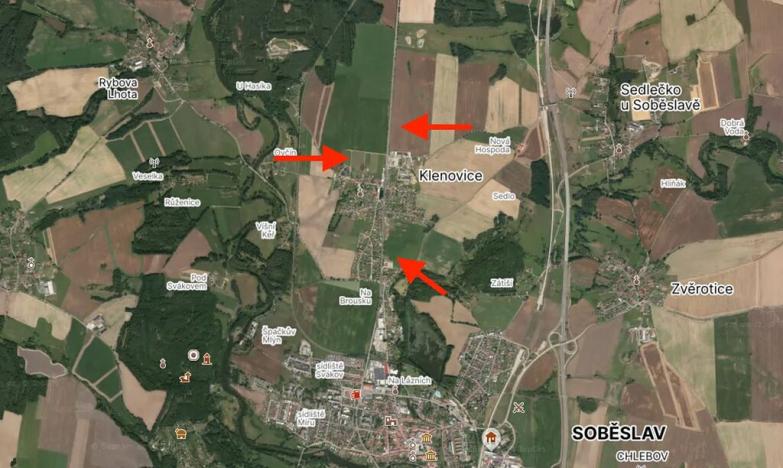 Prodej pole, Klenovice, 1584 m2