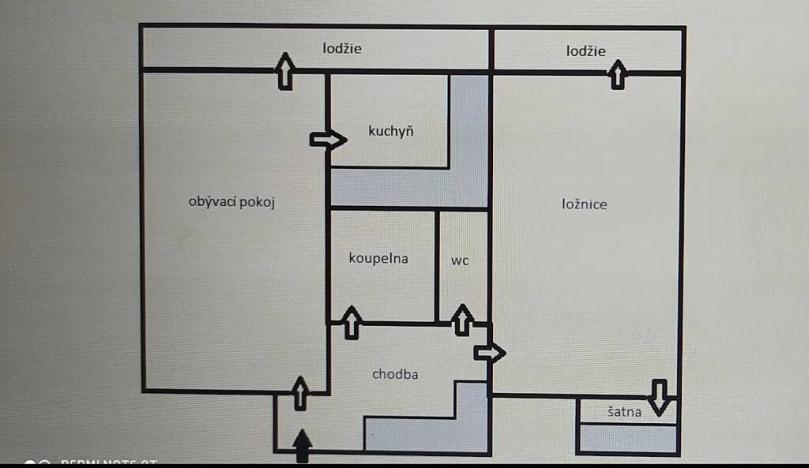 Prodej bytu 2+1, Pardubice, Karla IV., 62 m2