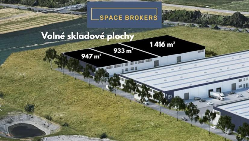 Pronájem skladu, Praha - Přední Kopanina, K Tuchoměřicům, 947 m2