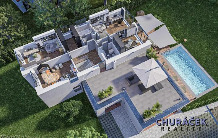 Prodej rodinného domu, Praha - Velká Chuchle, Na hvězdárně, 280 m2