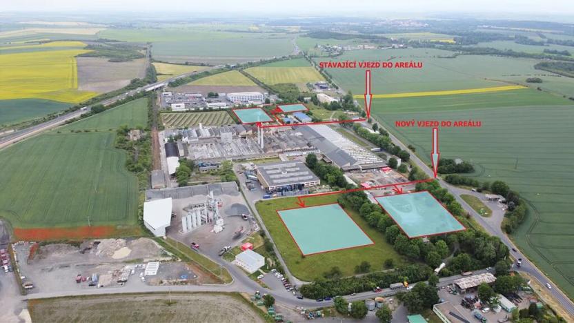 Pronájem skladu, Louny, Postoloprtská, 17550 m2