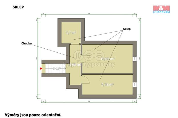 Prodej chalupy, Hradiště - Bezděkov, 54 m2