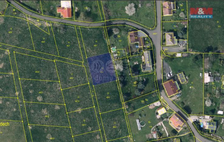 Prodej pozemku pro bydlení, Nový Oldřichov, 852 m2