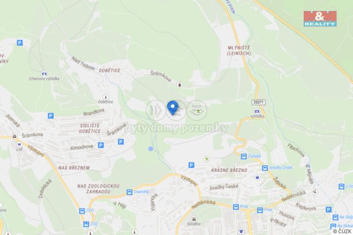 Prodej zahrady, Ústí nad Labem - Severní Terasa, 1963 m2