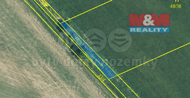 Prodej pole, Chanovice - Černice, 39063 m2