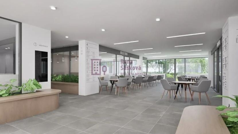 Pronájem kanceláře, Jindřichův Hradec, sídliště U Nádraží, 60 m2