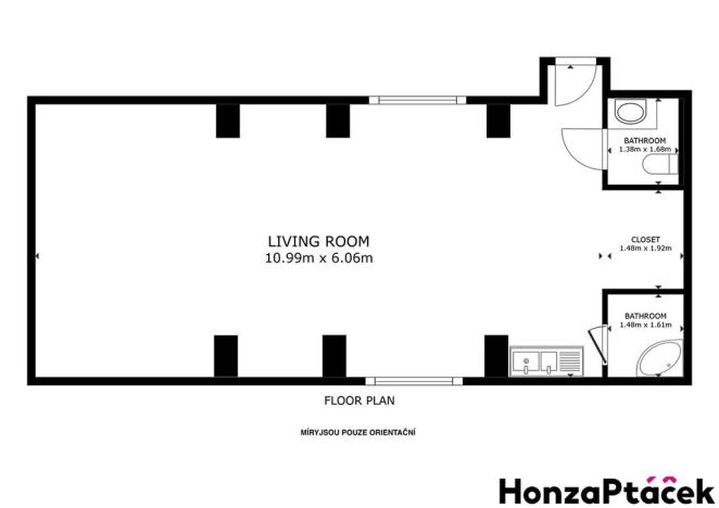Prodej komerční nemovitosti, Praha - Nové Město, Dittrichova, 66 m2