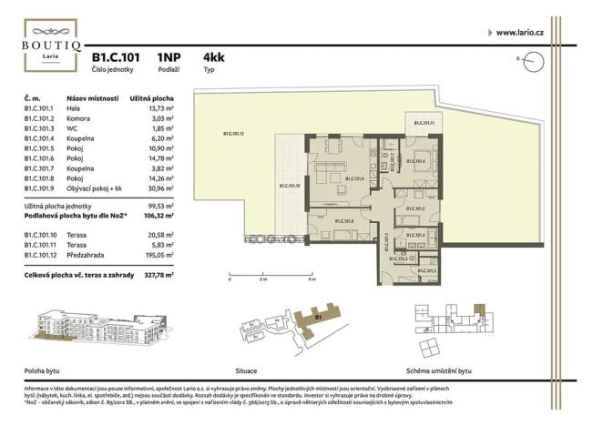 Prodej bytu 4+kk, Praha - Dolní Měcholupy, Kutnohorská, 106 m2