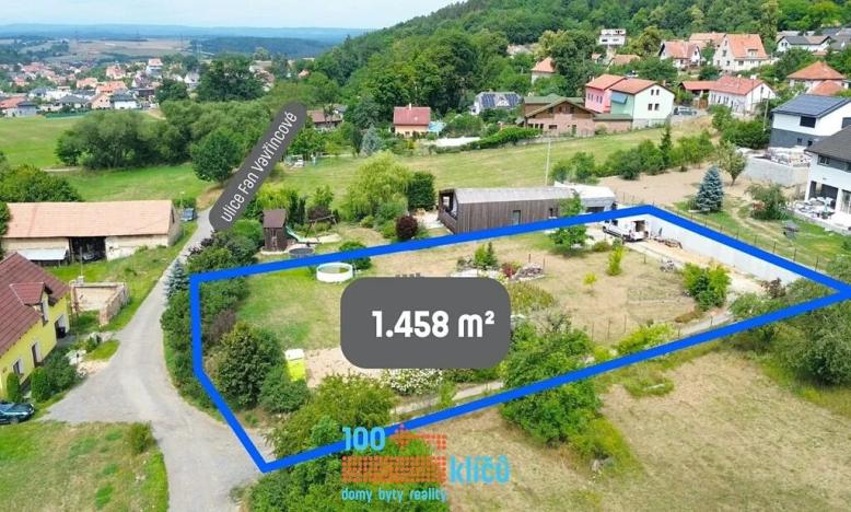 Prodej pozemku pro bydlení, Nový Knín, Fan Vavřincové, 1458 m2