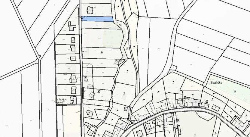 Prodej pozemku, Skalička, 758 m2