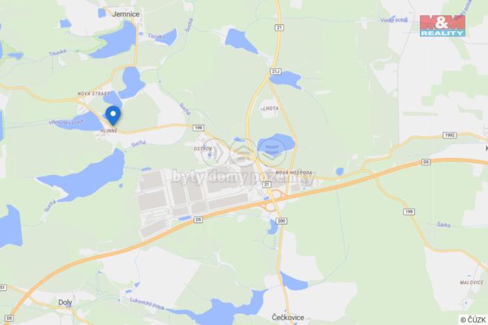 Pronájem skladu, Tisová - Hlinné, 1000 m2