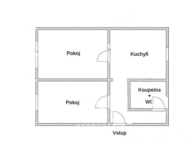 Prodej bytu 2+1, Praha - Ruzyně, Stochovská, 52 m2