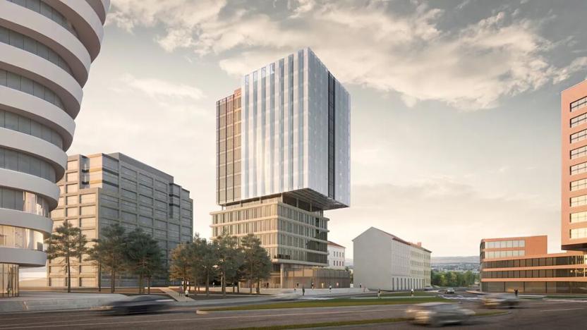 Pronájem kanceláře, Brno, Vlněna, 322 m2