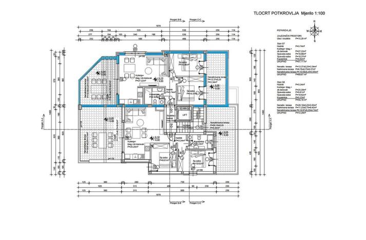 Prodej bytu 3+kk, Primošten, Chorvatsko, 89 m2