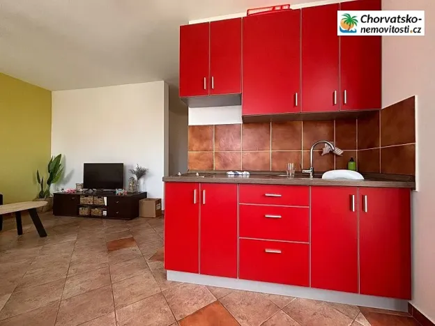 Prodej bytu 2+kk, Novalja, Chorvatsko, 38 m2