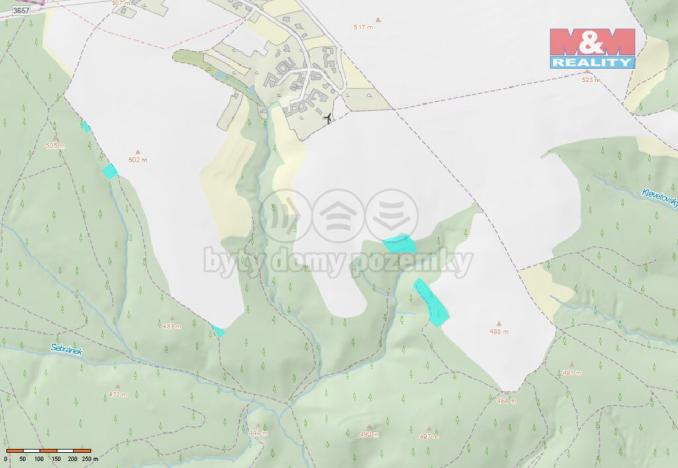 Prodej lesa, Nýrov, 11459 m2