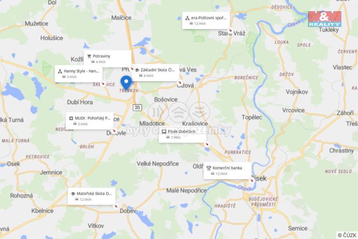 Prodej pozemku pro bydlení, Předotice - Třebkov, 1923 m2