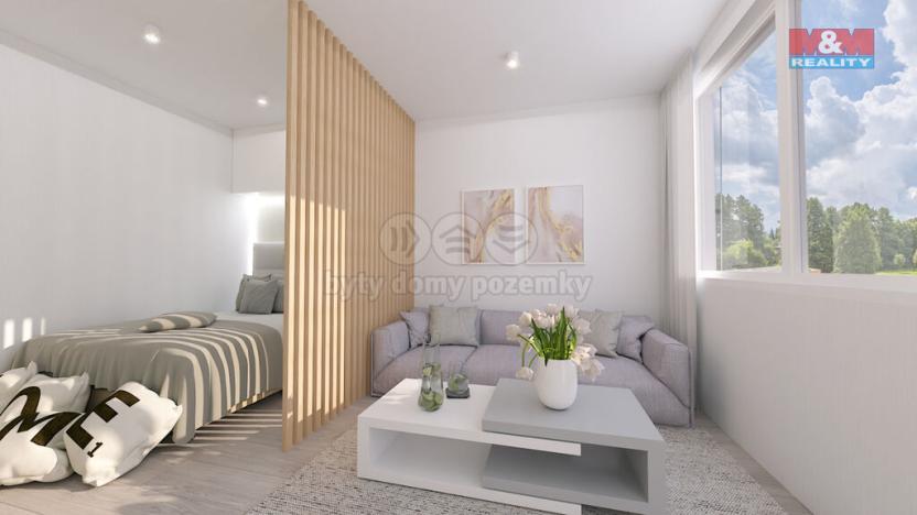 Prodej bytu 1+kk, Broumov - Olivětín, Dukelská, 29 m2