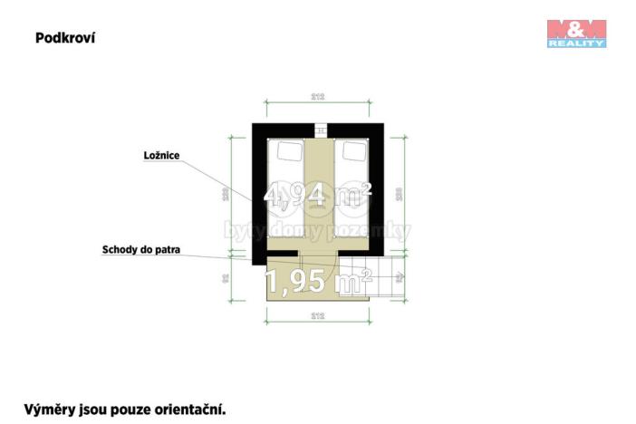 Prodej chaty, Stříbro, 74 m2