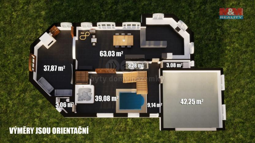 Prodej rodinného domu, Holany - Rybnov, 479 m2