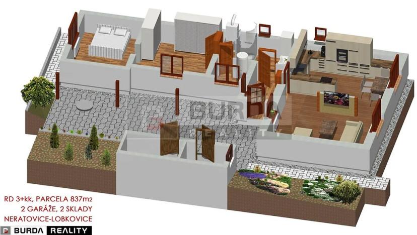 Prodej rodinného domu, Neratovice, 117 m2