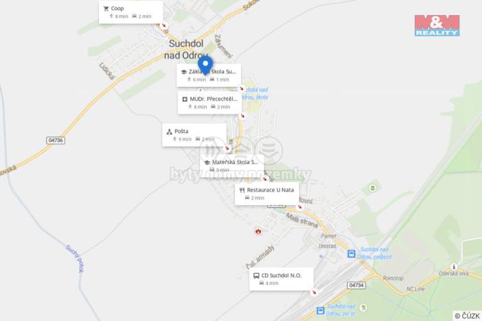 Prodej pozemku pro bydlení, Suchdol nad Odrou, 31 m2