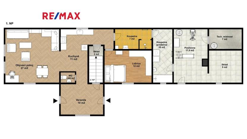 Prodej rodinného domu, Kozárovice, 174 m2